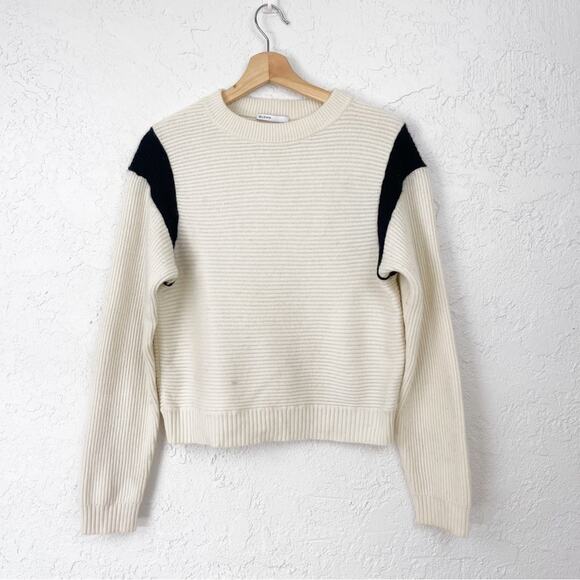 Baldwin | Cream Wool Cashmere Sweater - Picture 1 of 6